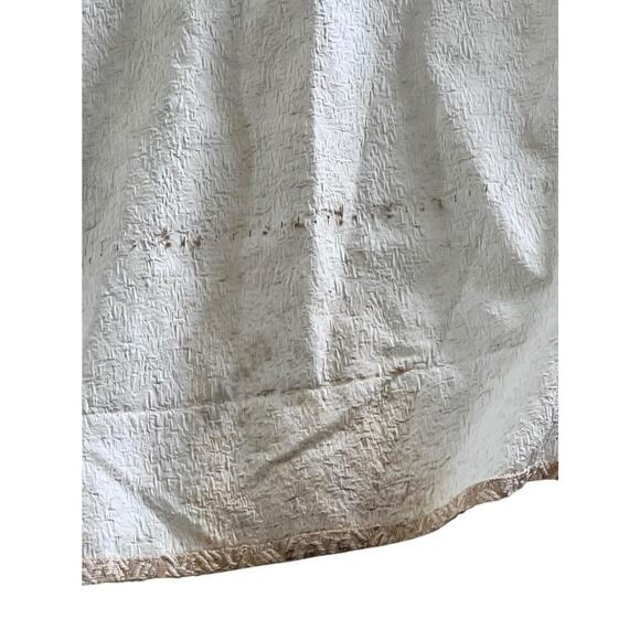 Vintage 60s Pinch Pleat Brocade Tapestry Floral Perma Prest Curtain 2 Panels MCM - Picture 5 of 8